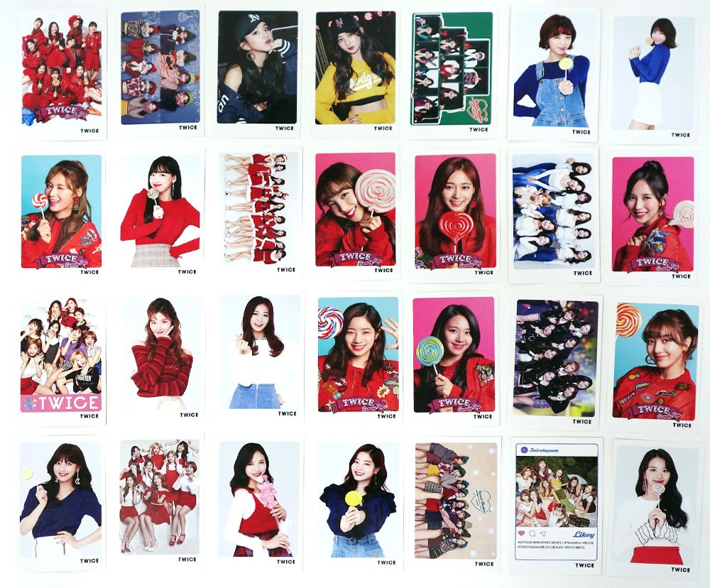Amazon.com: TWICE - MINI POSTCARD PHOTOCARD SET 56pcs by JYP